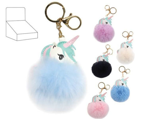 Picture of UNICORN KEYRINGS ASSORTED